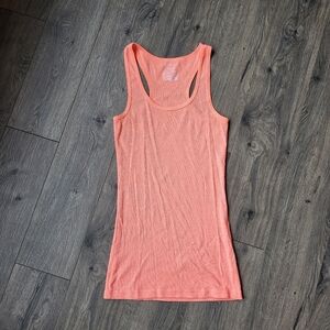 No Boundaries Racerback Tank Top Neon Orange {Large 11/13}